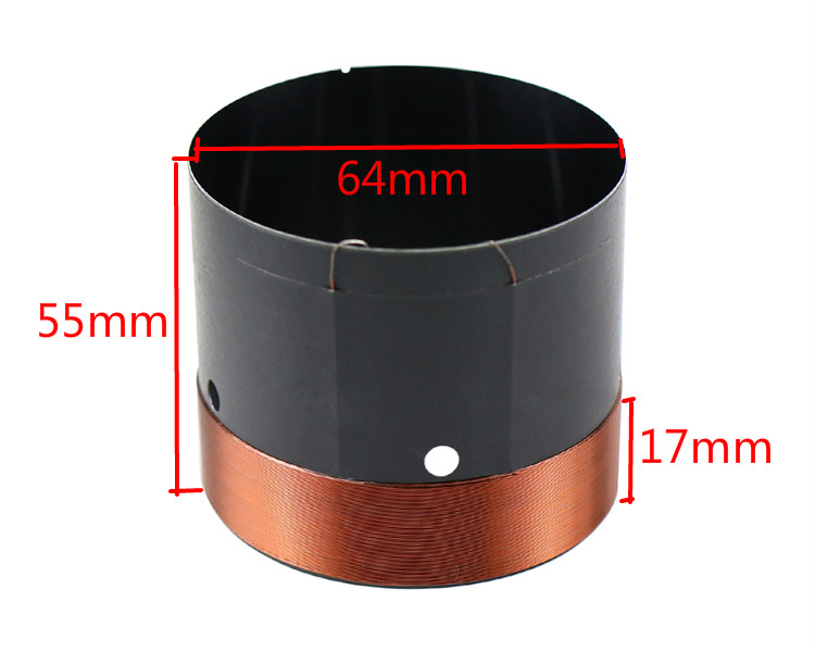 Copper Wire Roll - 2 pz Bobina Vocale per Woofer