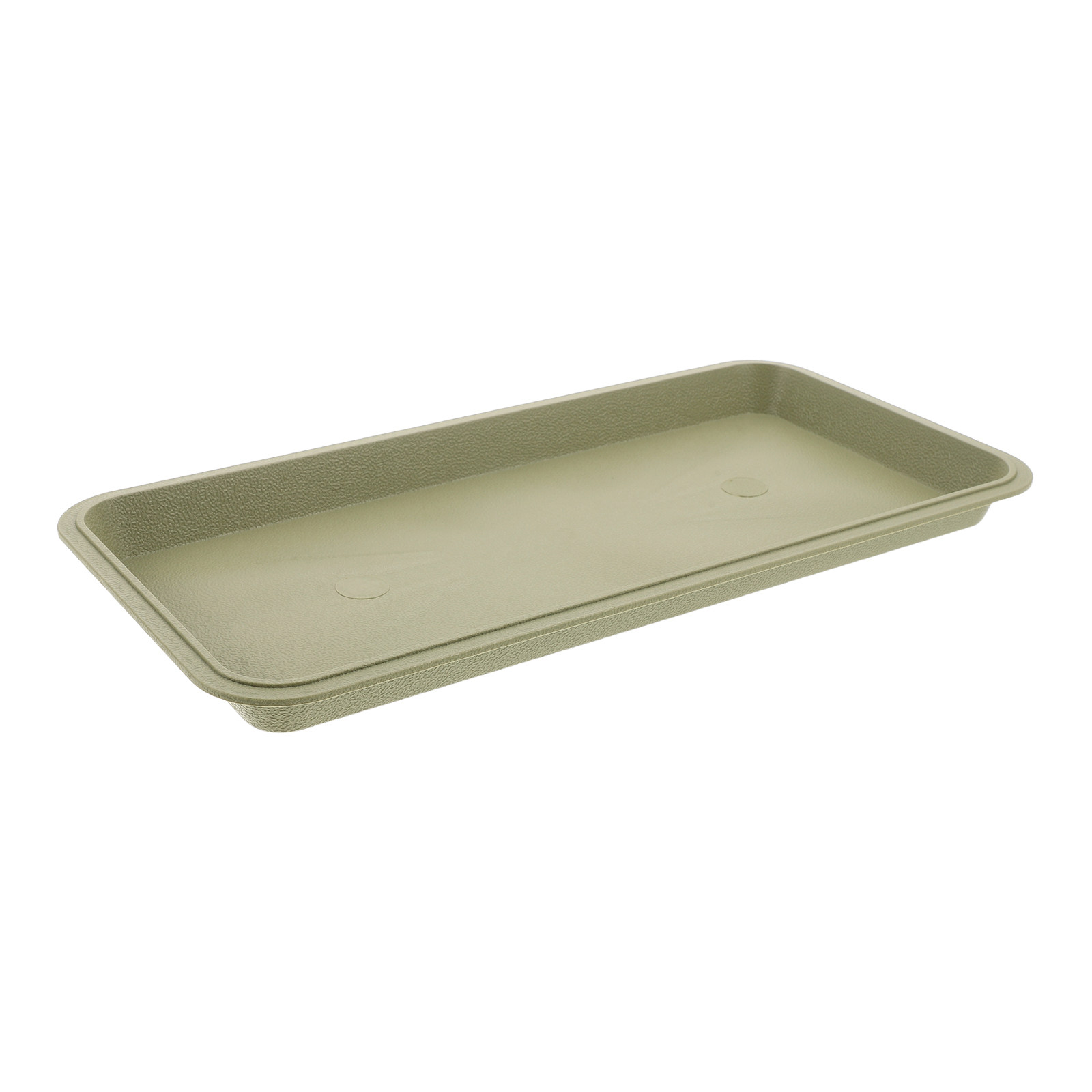 Drip Tray Saucer - Vassoio rettangolare in plastica per piante,