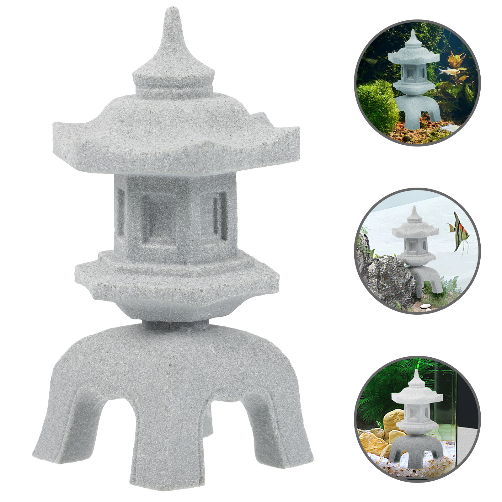 Bonsai Garden Landscape Design - Ornamento per Acquario a Forma di