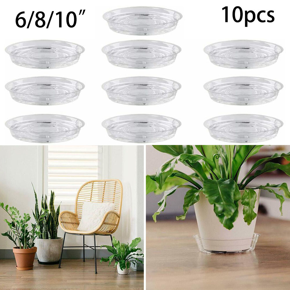 Drip Tray Saucer - 10pc Piattino per piante da giardino