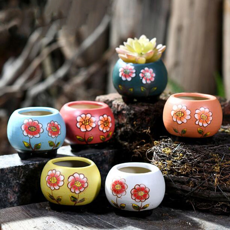 6 pezzi/set porcellana dipinta - Bonsai Garden Art recensione e prezzo