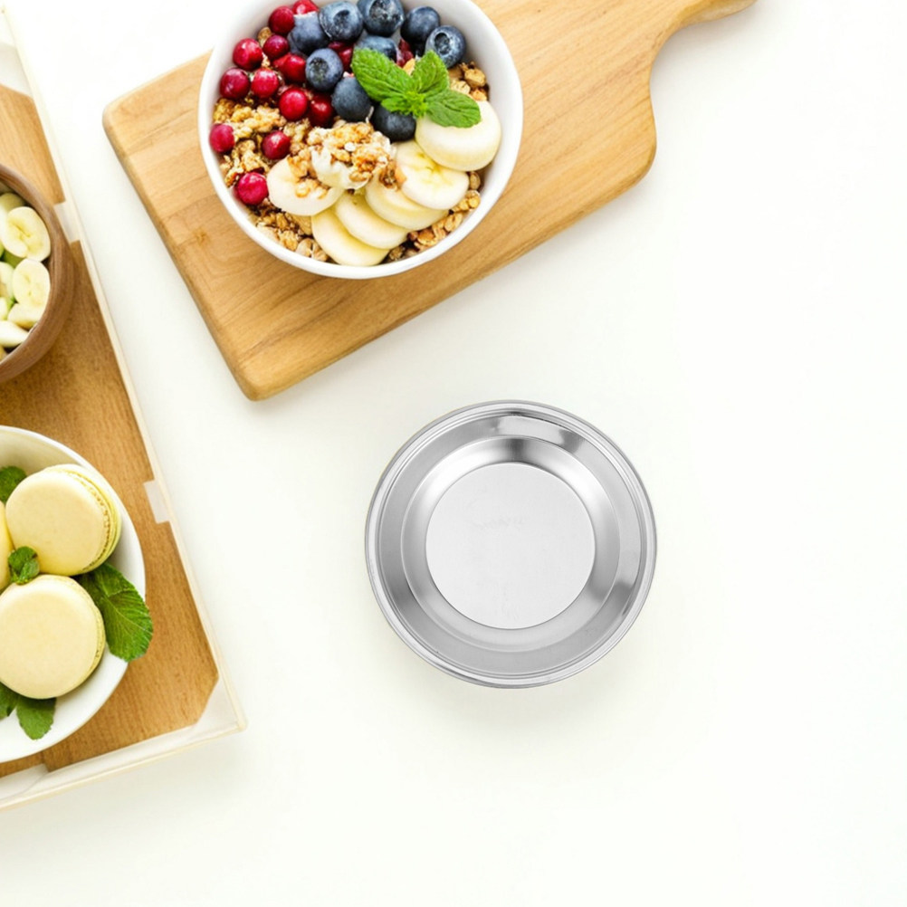 2 pezzi, vassoio in acciaio in - Drip Tray Saucer recensione e prezzo